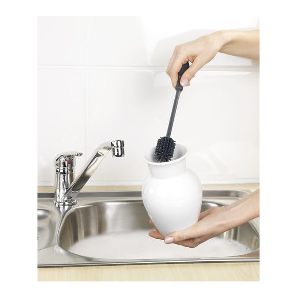 Perie pentru spălat vase, din silicon, Wenko Brush, 25 cm-image-2