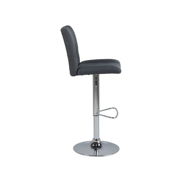 Set 2 scaune pentru bar Actona Wilma Barstool, gri închis-image-1
