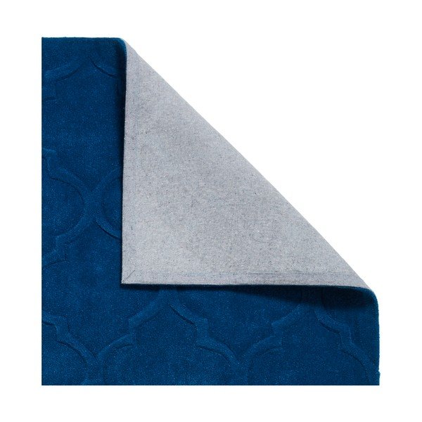 Covor Think Rugs Hong Kong Puro, 120 x 170 cm, albastru marin-image-2