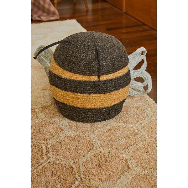 Coș de jucării pentru copii din material textil ø 30x32 cm Mama Bee – Lorena Canals-image-2