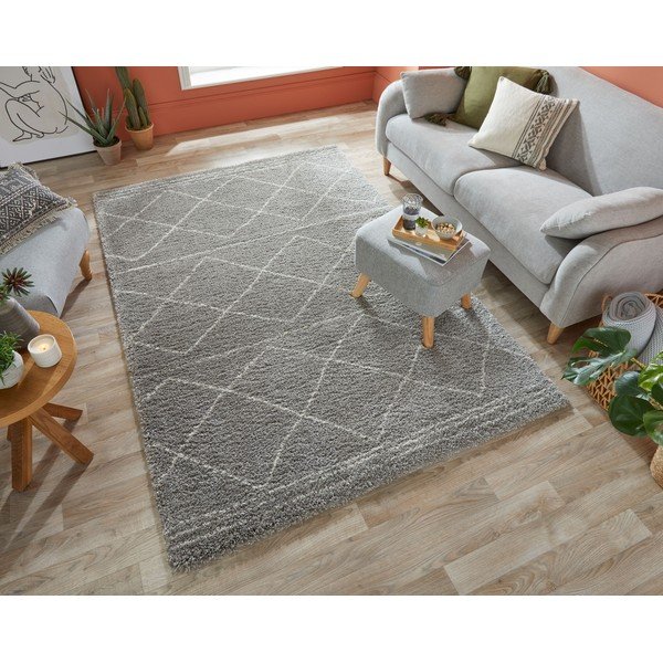 Covor Flair Rugs Kush, 200x290 cm, gri-image-3