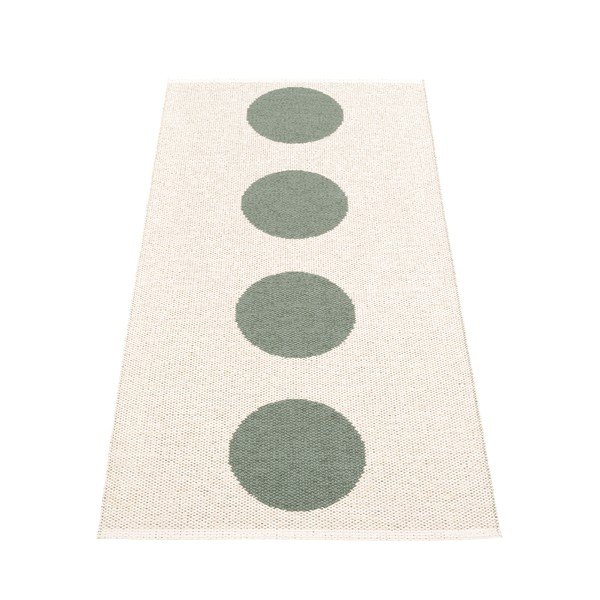 Covor tip traversă pentru interior și exterior verde 70x150 cm Vera Army – Pappelina-image-2
