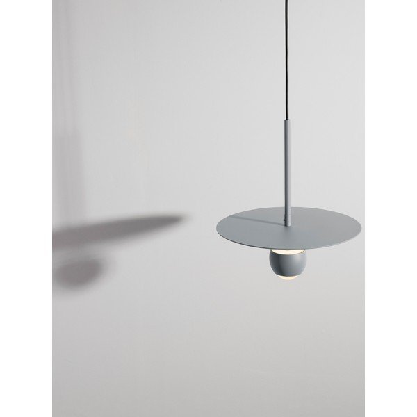 Lustră albastru prăfuit LED din aluminiu ø 30 cm Edem – Nova Luce-image-3