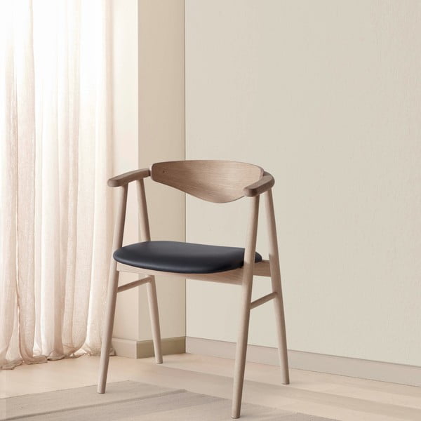 Scaun de dining  din piele Traditional  – Hammel Furniture-image-1