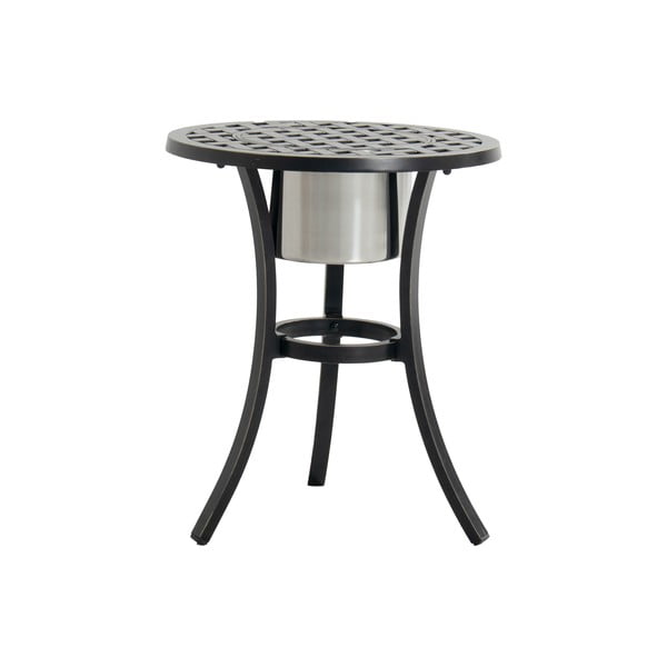 Masă auxiliară de grădină rotundă din aluminiu ø 54,5 cm Rosario – Hartman