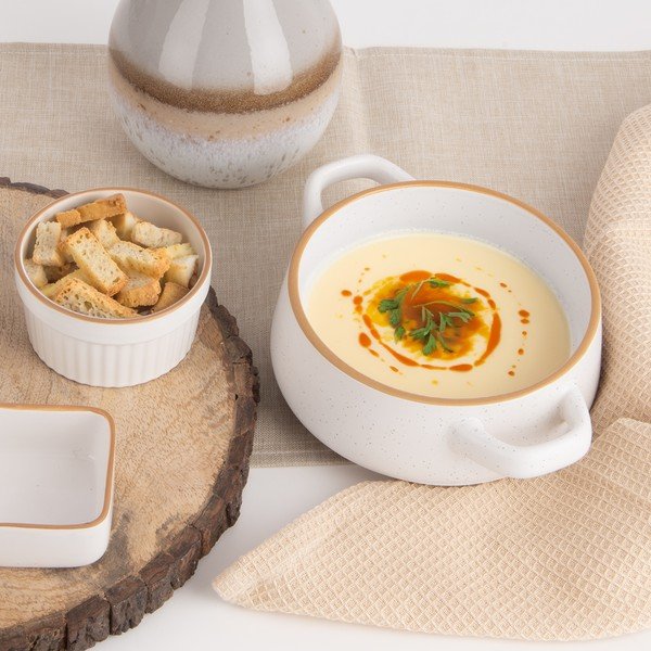 Boluri mici crem 4 buc. din ceramică 850 ml Statek – Orion-image-1