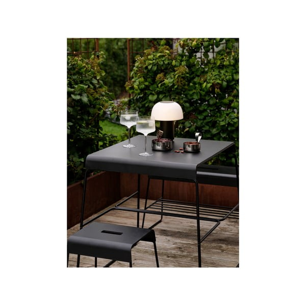 Scaun negru din metal A-Stool – Zone-image-3