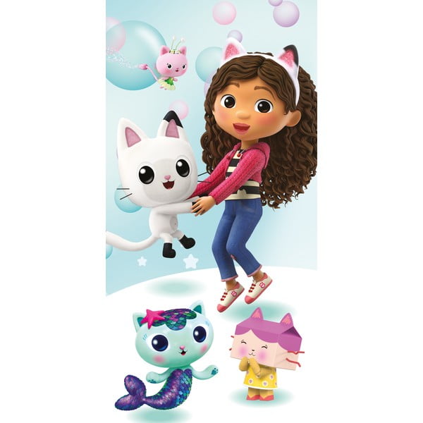 Prosop  pentru copii din bumbac 70x140 cm Gabby's Dollhouse – Jerry Fabrics