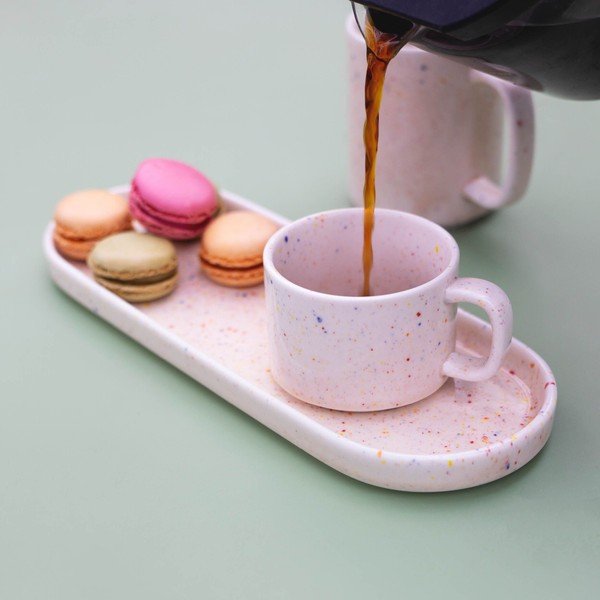 Ceașcă bej din porțelan 170 ml Fika – ONA-image-2