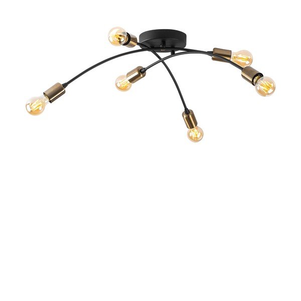 Plafonieră neagră 67x67 cm Banana – Opviq lights-image-2