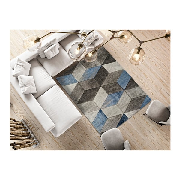 Covor Universal Indigo Azul Robo, 140 x 200 cm-image-1