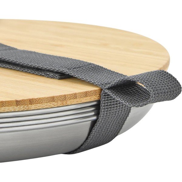 Farfurii argintii 4 buc. din oțel inoxidabil ø 25,5 cm – Black + Blum-image-4