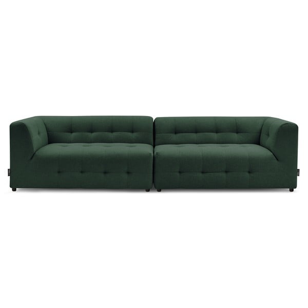 Canapea verde-închis 324 cm Kleber - Bobochic Paris