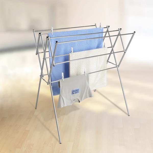 Uscător de rufe argintiu lucios 8 m – Wenko-image-1