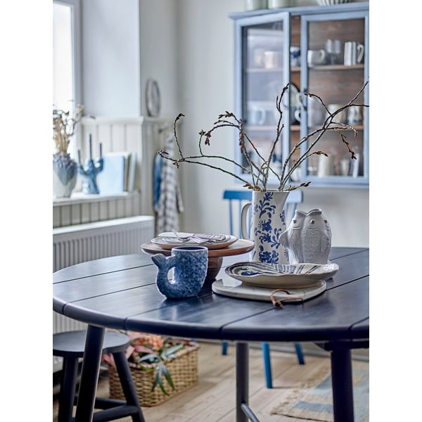 Vază albastră din gresie (înălțime 12 cm) Ariella – Bloomingville-image-2