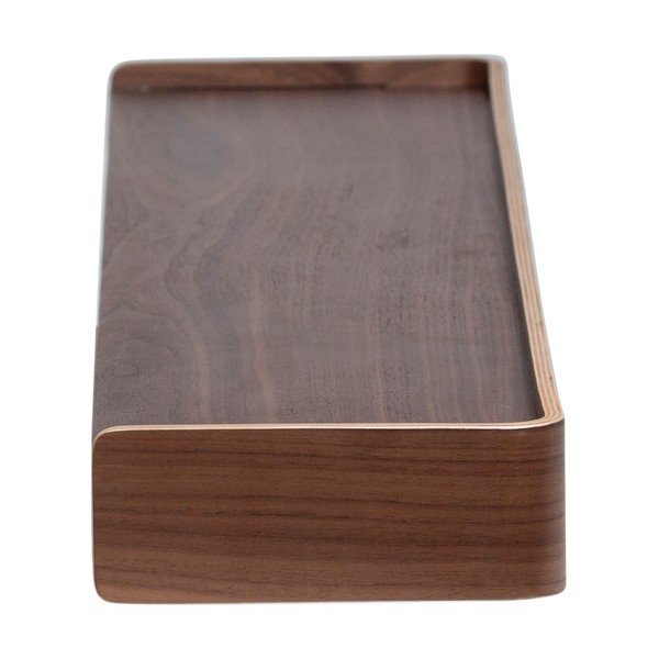 Raft în culoare naturală cu aspect de lemn de nuc 120 cm Protopia – DAN-FORM Denmark-image-4