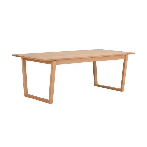 Masă pliantă în decor de stejar Rowico Colonsay, 215 x 96 cm-image-4