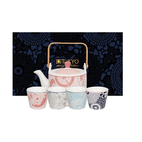 Set 5 piese pentru ceai Tokyo Design Studio Baobab-image-1