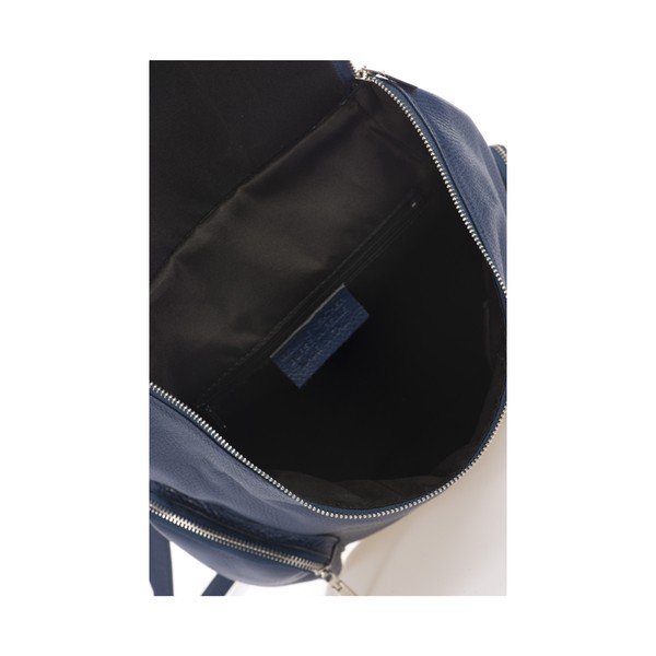 Rucsac din piele Lisa Minardi Mardi, albastru-image-3