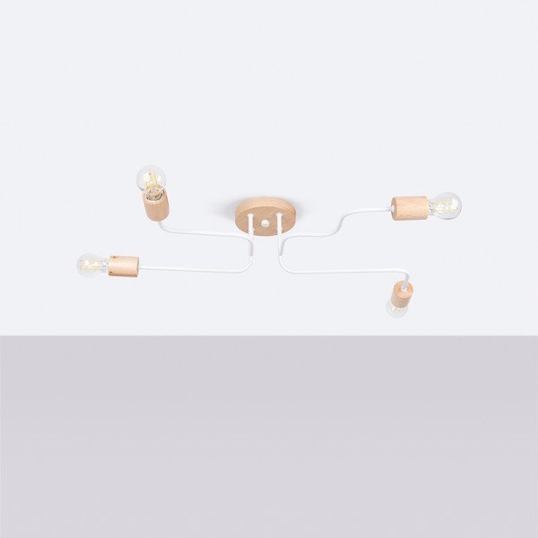 Plafonieră în culoare naturală 58x75 cm Dazzle – Sollux-image-2