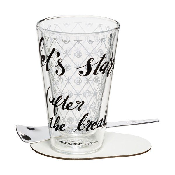 Set pentru cafea latte Ritzenhoff Virginia Romo, 260 ml