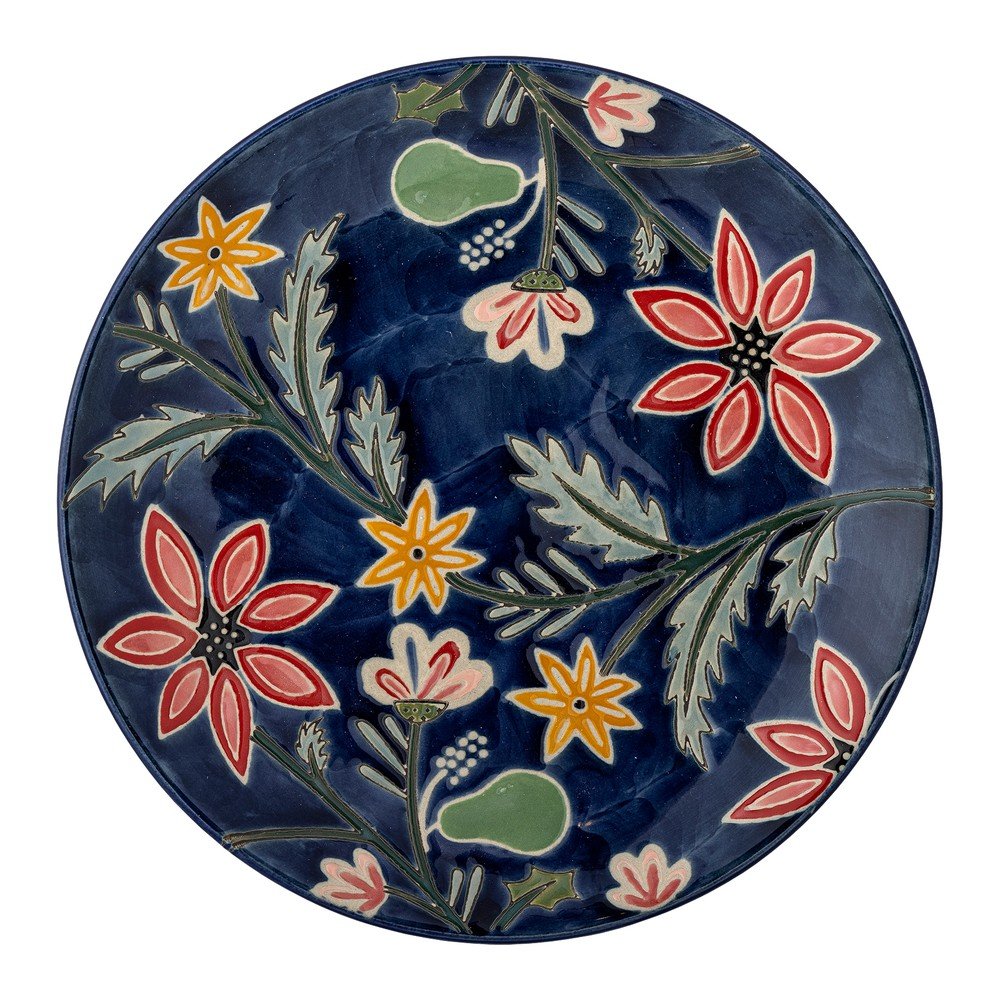Farfurii albastru-închis 4 buc. pentru desert din gresie ø 20,5 cm Meredith – Bloomingville