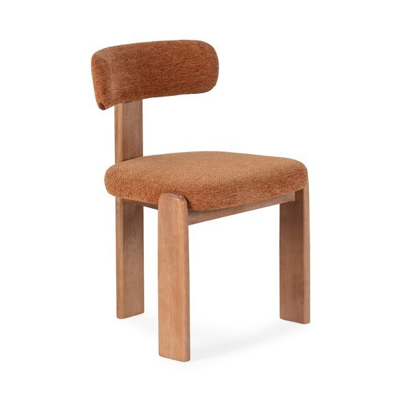 Scaune de dining cărămizii 2 buc. tapițate Nadia – MOME-image-3