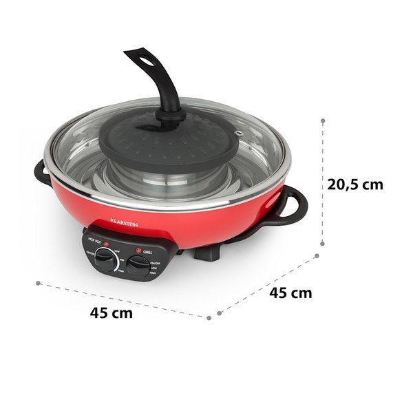 Hot pot cu placă de grătar Klarstein Szechuan-image-2