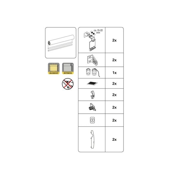 Jaluzea gri închis 42,5x150 cm Mini Termo – Gardinia-image-3