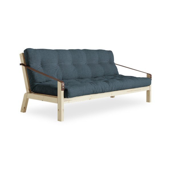 Canapea variabilă Karup Design Poetry Natural/Deep Blue, albastru închis-image-3