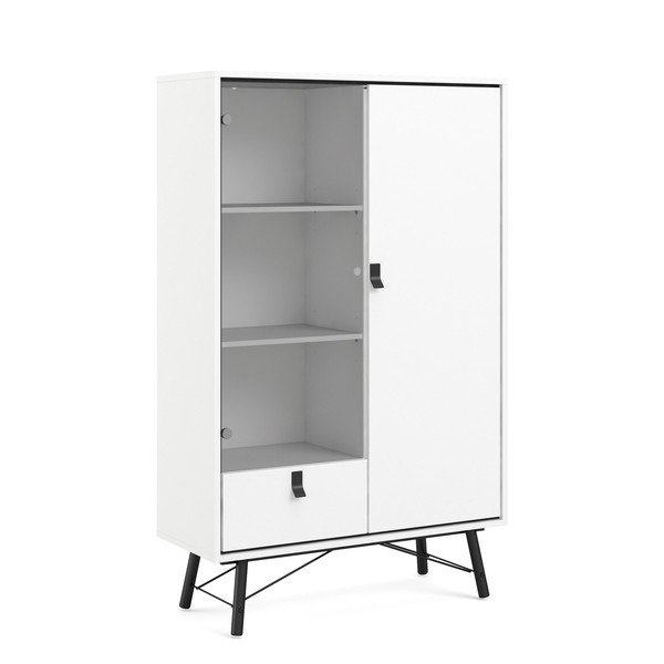 Vitrină Tvilum Ry, alb-image-2