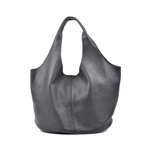 Geantă din piele Carla Ferreri Trutna, negru-image-2