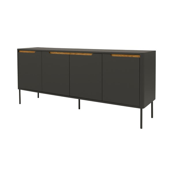 Comodă Tenzo Switch, 173 x 76 cm, negru-image-2