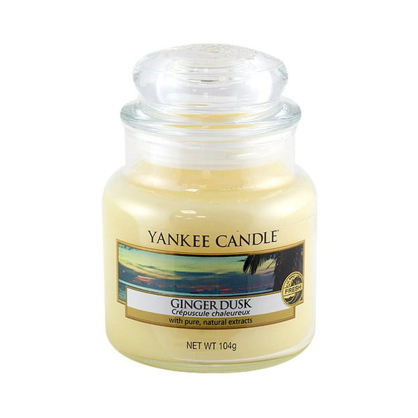 Lumânare parfumată Yankee Candle Ginger Dusk, timp de ardere 25 - 40 ore