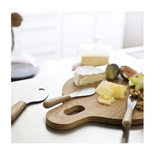Set cuțite pentru brânzeturi Sagaform Oval Oak-image-1