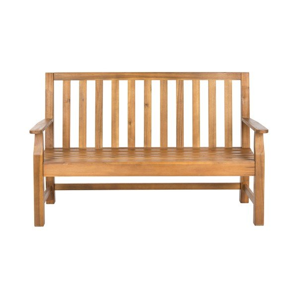 Bancă pentru grădină din lemn de acacia Safavieh Havana, maro-image-2