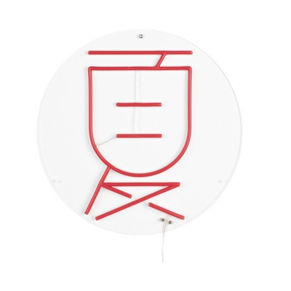 Decorațiune luminoasă neon roșie LED Sya – Dutchbone