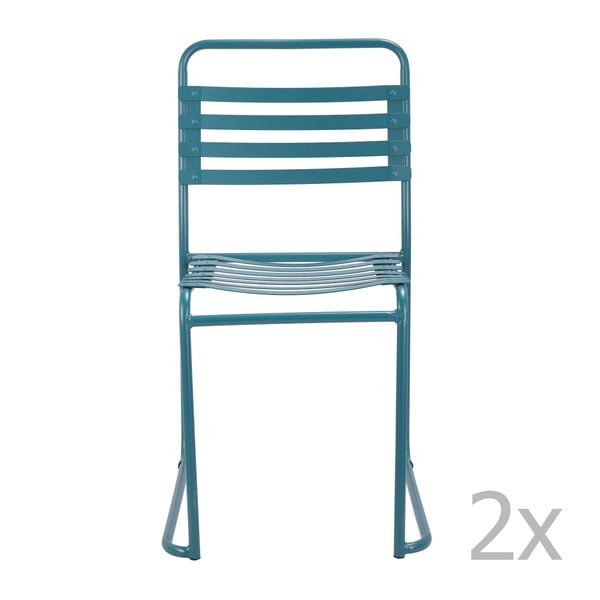 Set 2 scaune Red Cartel Park, albastru