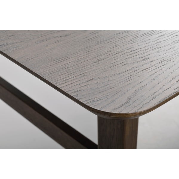 Masă de dining în decor de stejar Rowico Nagano, 205 x 95 cm, maro-image-3