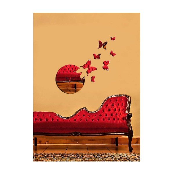 Oglindă decorativă Butterflies, 61 x 60 cm-image-1
