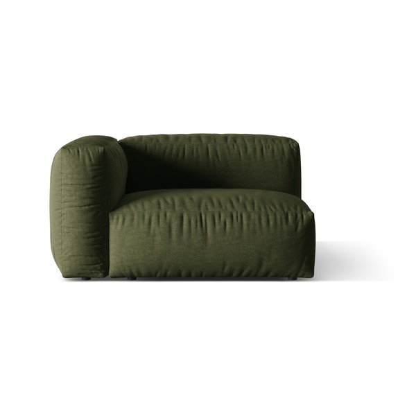 Modul pentru canapea modulară verde (cu colț pe partea stângă ) Martina – Micadoni Home