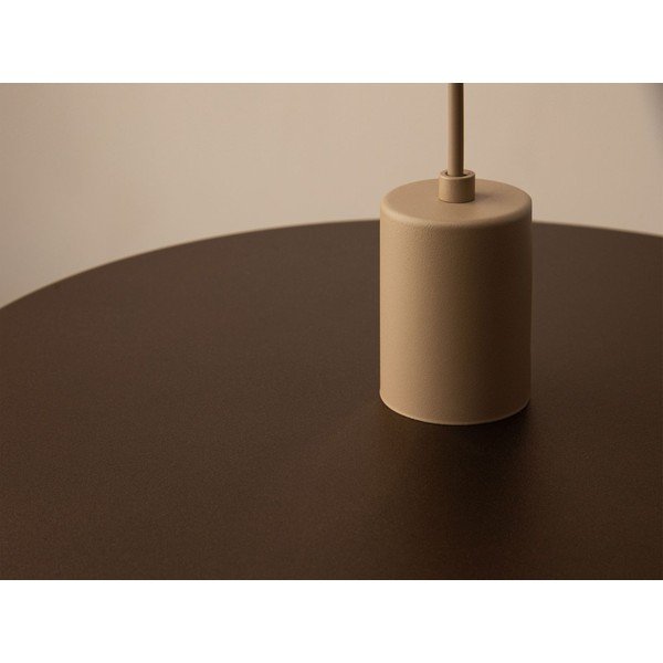 Lustră maro deschis din metal ø 40 cm Ori – Micadoni -image-3