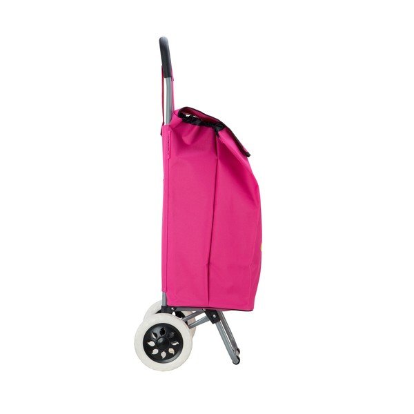 Geantă de cumpărături cu roți Lulucastagnette Cosette, 37 l, roz-image-1