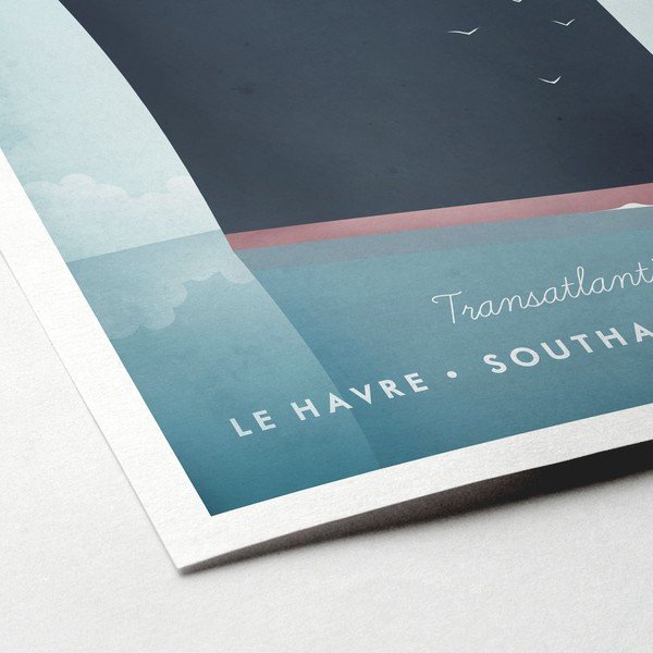 Poster Travelposter Cruise Ship, A2-image-2