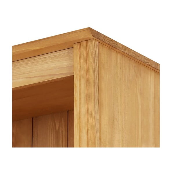 Bibliotecă în culoare naturală din lemn de pin 296x223 cm Anita – Støraa-image-4