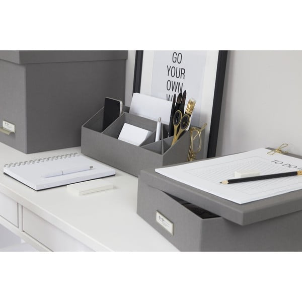 Organizator de birou  din carton Elisa – Bigso Box of Sweden-image-2