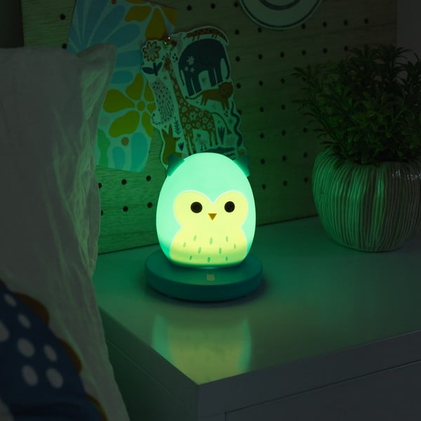 Lampă de veghe pentru copii albastră Fizz Winston – SQUISHMALLOWS-image-1