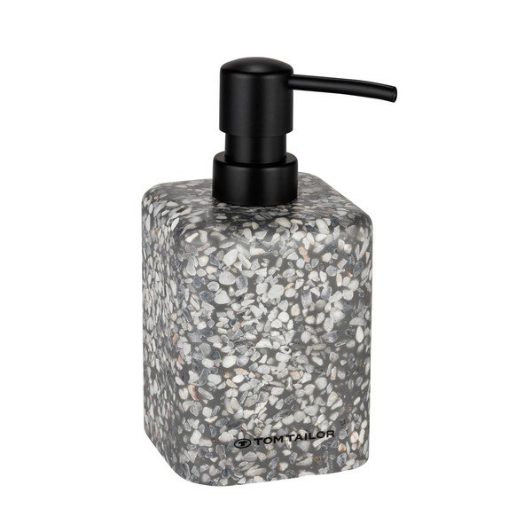 Dozator de săpun lichid gri din polirășină 270 ml Tom Tailor T-Terrazzo – Wenko-image-3