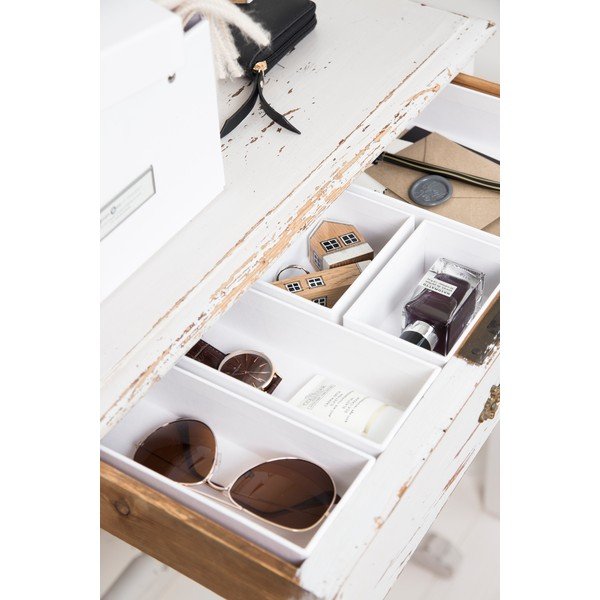 Organizatoare pentru sertare 5 buc. din carton Emma Paper Laminate – Bigso-image-2