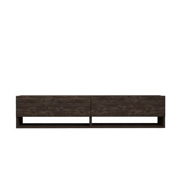 Comodă TV gri antracit 141x31x30 cm Arges – Kalune Design